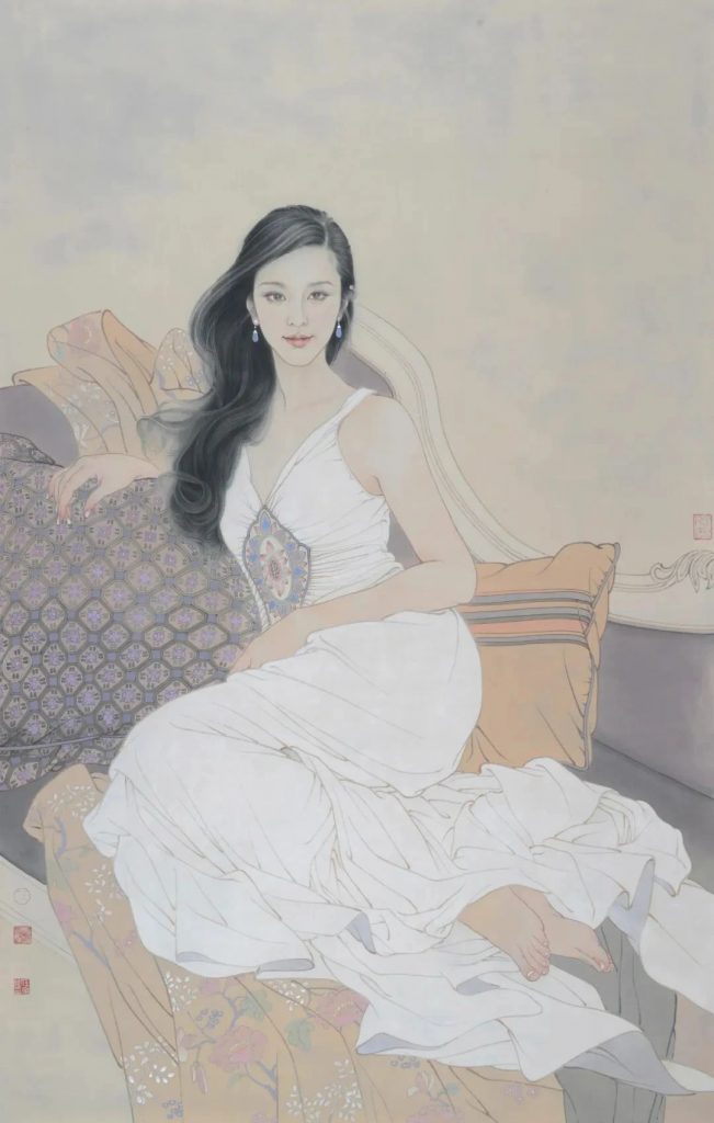 《馨》90-135CM 2013年 绢本设色